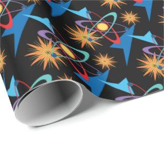 Space Age Retro Multicolored Pattern