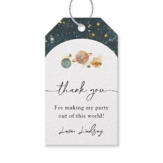 Space Birthday Favor Tag | Space Party