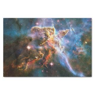 Space galaxy nebula. Universe stars. Hubble NASA Tissue Paper