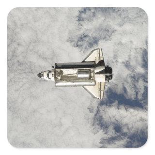 Space Shuttle Endeavour 12 Square Sticker