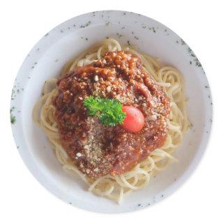 Spaghetti Dinner Pasta Foodie Stickers