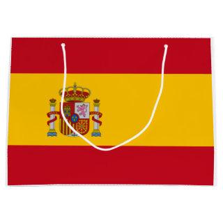 Spanish Flag (Spain) Large Gift Bag