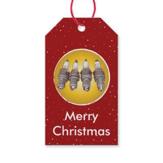 Spark plugs of the engine gift tags
