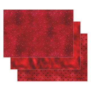 Sparkly Red Foil  Sheets