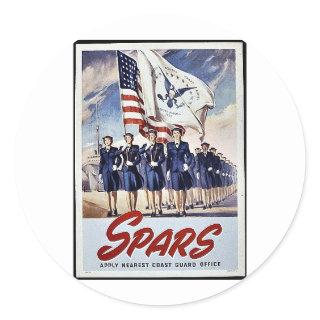 Spars Classic Round Sticker