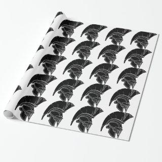 Spartan or trojan helmet