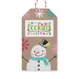 Special Delivery From Santa Claus  | No Peeking Gift Tags