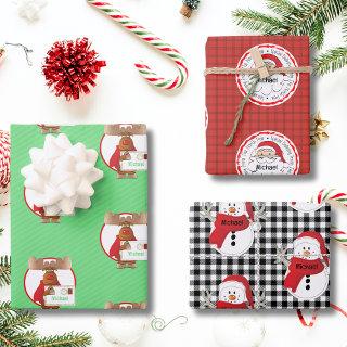 Special Delivery From Santa Snowman North Pole  Sheets