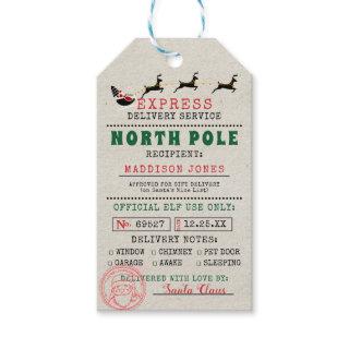 Special Delivery | Gift Tags from Santa North Pole