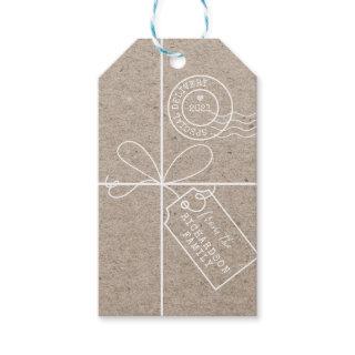 Special Delivery Parcel To From Kraft Paper Gift Tags