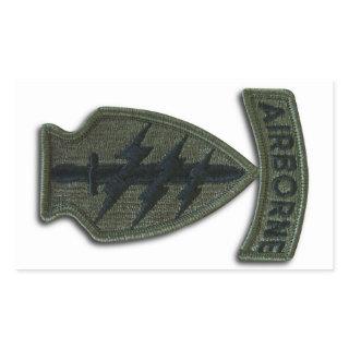 Special Forces green Berets SF SFG SOF Veterans Rectangular Sticker