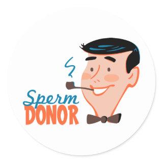 Sperm Donor Sticker