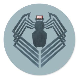 Spider-Man | Venom Icon Graphic Classic Round Sticker