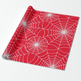 SPiderWeb Patterned Red Design