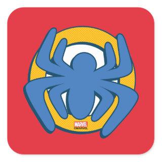 Spidey Spider Logo Square Sticker