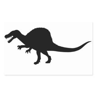 Spinosaurus Dinosaur Rectangular Sticker