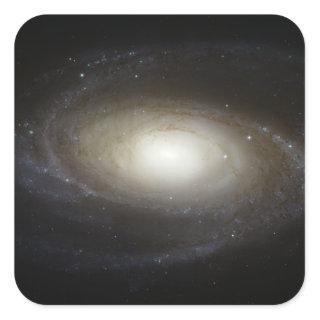 Spiral Galaxy M81 Square Sticker