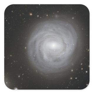 Spiral Galaxy NGC 4921 Square Sticker