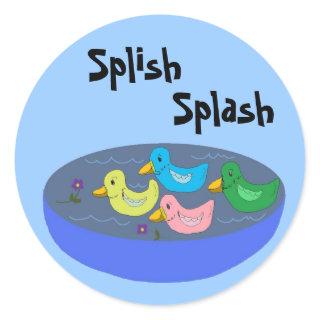 Splish Splash - stickers