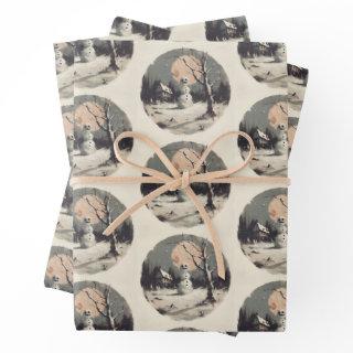 Spooky Snowman Christmas   Sheets