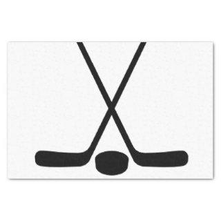 Sport Athlete Hockey Sticks Tissue Paper