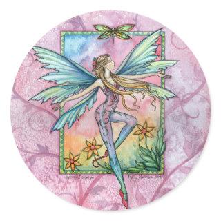 Spring Fairy Stickers by Molly Harrison