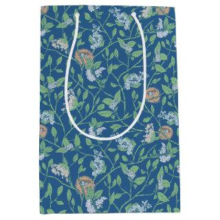 Spring Garden Mother Day Robin Nest Queen Ann Lace Medium Gift Bag