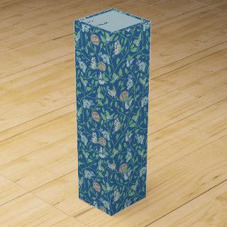 Spring Garden Mother Day Robin Nest Queen Ann Lace Wine Box