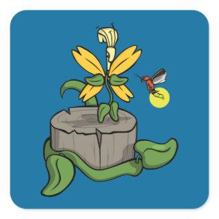 Spring Greets Summer Sticker