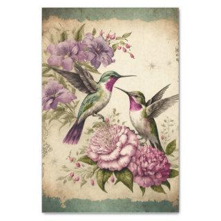 Spring Hummingbirds Tissue Paper
