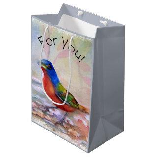 Spring Robin Medium Gift Bag
