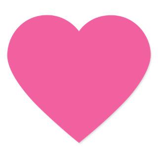 Spring Summer Color Beetroot Purple Heart Sticker