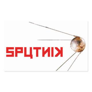 SPUTNIK - space/russian/soviet union/technology Rectangular Sticker