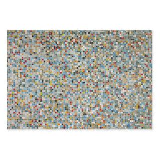 Square Mosaic Multi-colored Tile Pattern (Photo)  Sheets