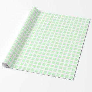 Squares 02 - Ghost Green on White