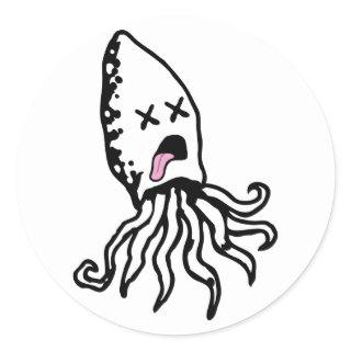 Squid Classic Round Sticker