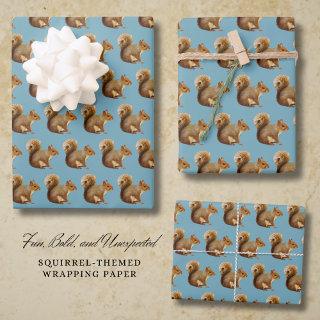 Squirrel Frenzy Fun, Bold, and Unexpected -  Sheets
