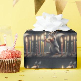 Squirrel With Birthday Candles