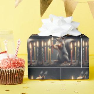 Squirrel With Birthday Candles