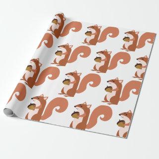 Squirrel With Nut