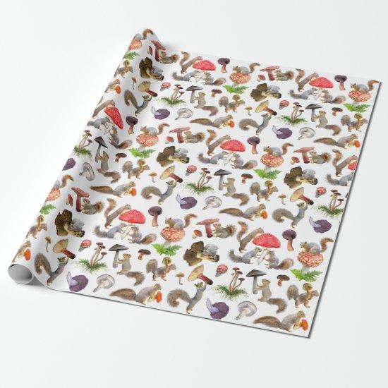 Squirrels with Mushrooms