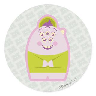 Squishy 1 classic round sticker