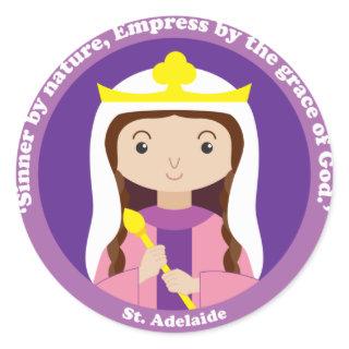 St. Adelaide Classic Round Sticker