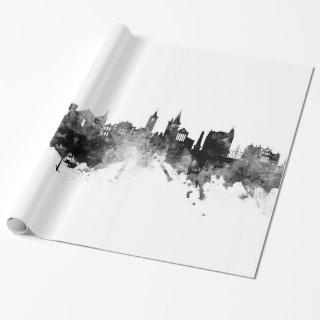 St Andrews Scotland Skyline Black White