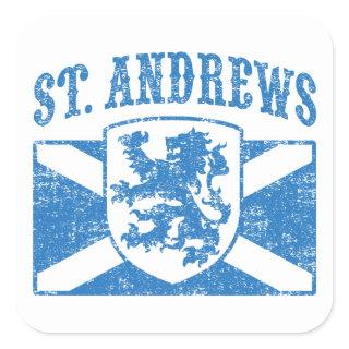 St. Andrews Scotland Square Sticker