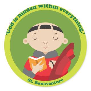 St. Bonaventure Classic Round Sticker