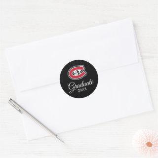 St. Cloud State University C Classic Round Sticker