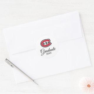 St. Cloud State University C Classic Round Sticker