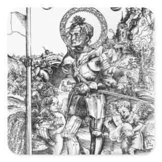 St. George 2 Square Sticker