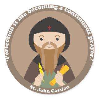 St. John Cassian Classic Round Sticker